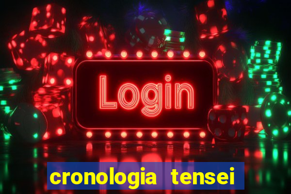 cronologia tensei shitara slime